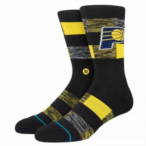 Chaussettes NBA Indiana Pacers Stance Cryptic Noir
