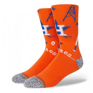 Chaussettes MLB Houston Astros Stance Landmark Orange