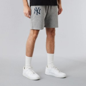 Short MLB New York Yankees New Era Seasonal Team Gris pour homme