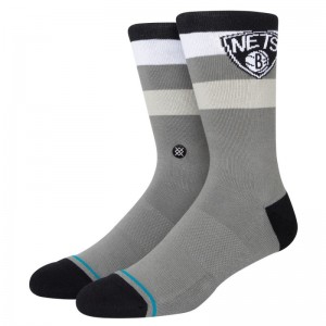 Chaussettes NBA Brooklyn nets Stance St Crew Noir