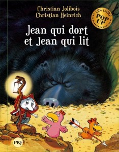 Les P'tites poules Pop-up - Jean qui dort et Jean  qui lit - tome 7