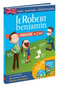 Le Robert Benjamin Anglais - Mon premier dictionnaire