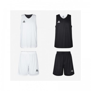 Maillot Reversible Peak Noir / Blanc pour Enfant