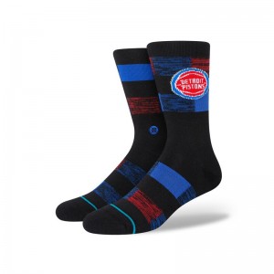 Chaussettes NBA Detroit Pistons Stance Cryptic Noir