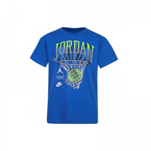 T-shirt Jordan Hoop Style Bleu Pour Enfant